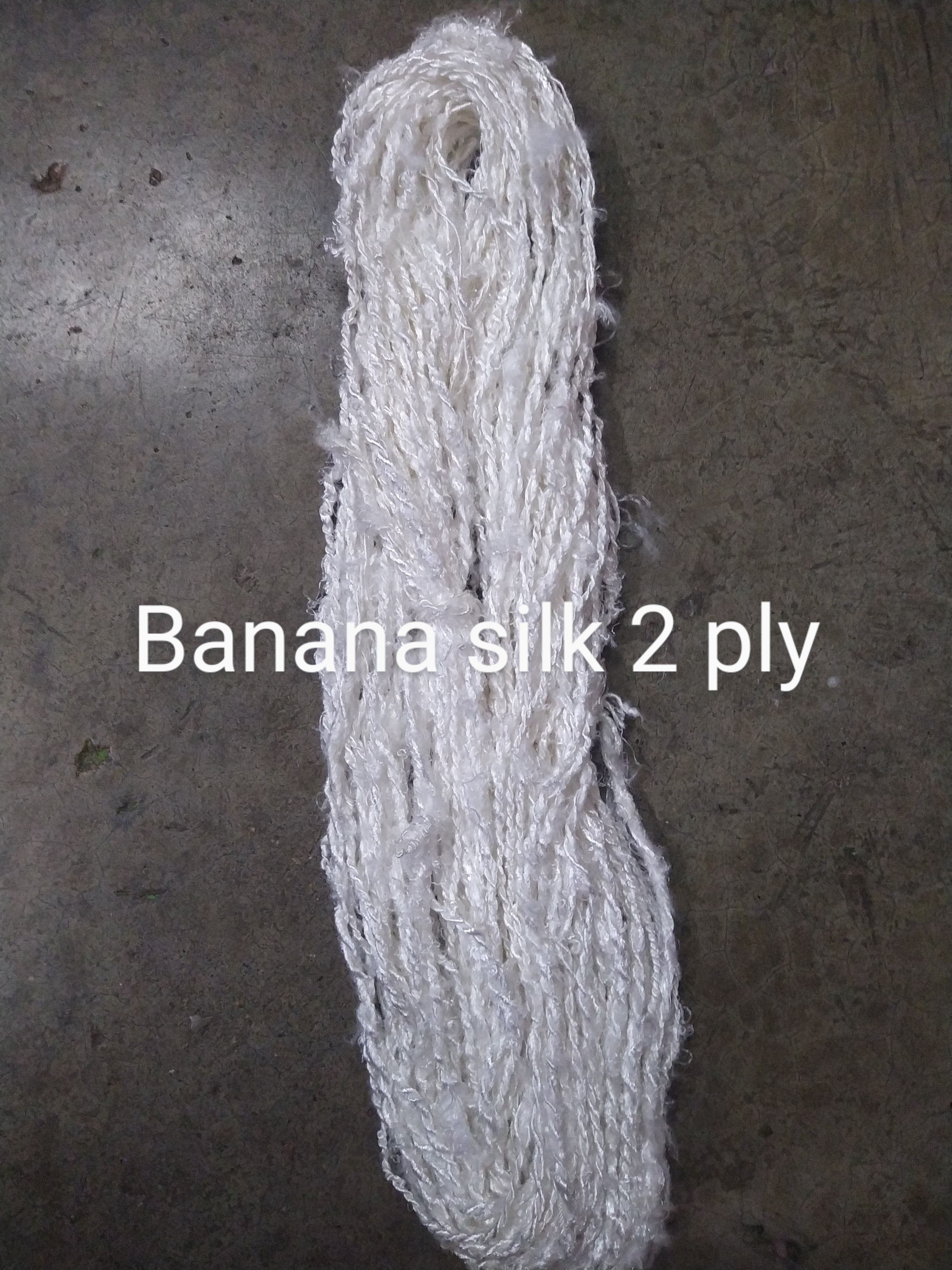 Banana silk plyed yarn (1)
